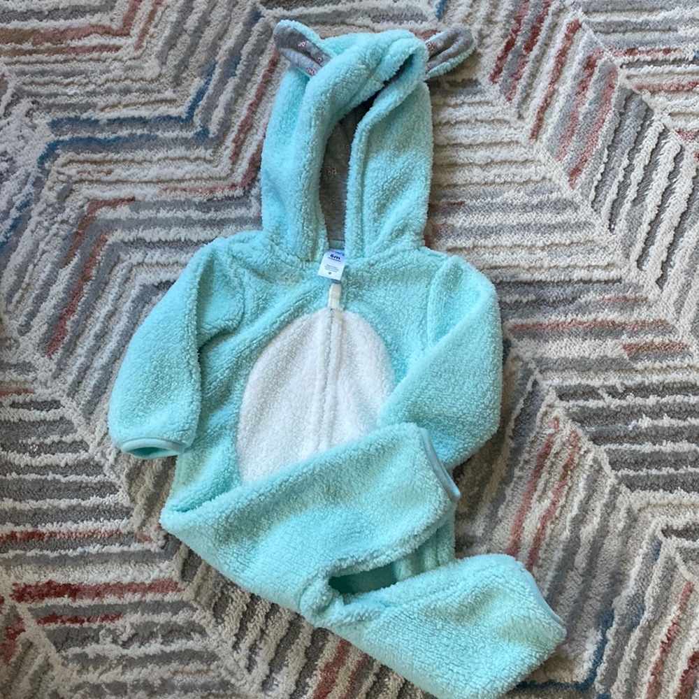 Carters bunny snowsuit